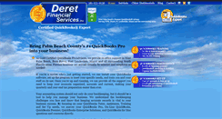 Desktop Screenshot of deretfinancial.com